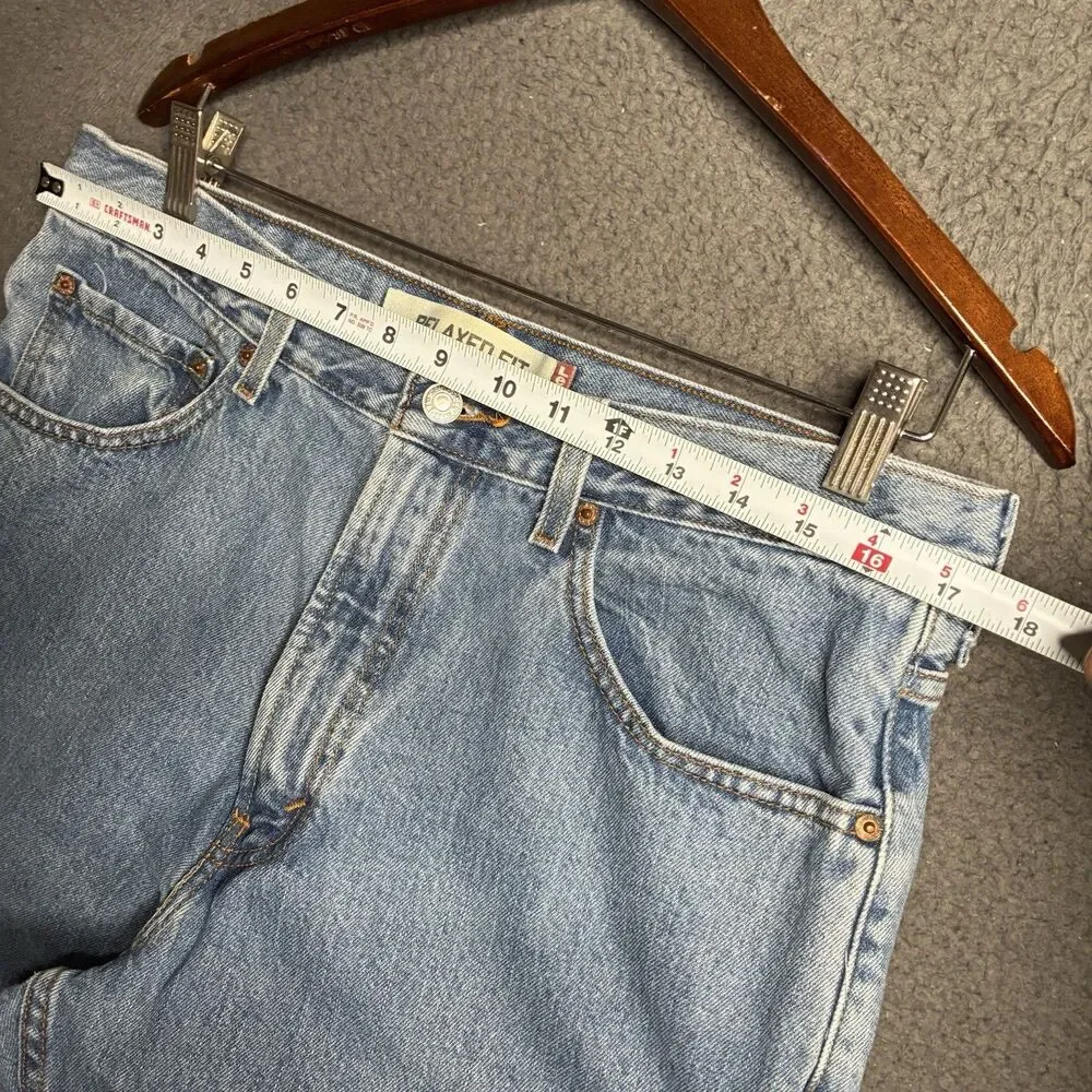 Vintage Levi's 550 Jeans Relaxed Fit Blue 34x31 USA 90s Baggy